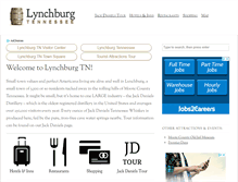 Tablet Screenshot of lynchburgtenn.com